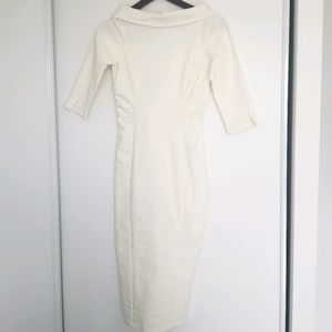 Unique Vintage Wedding/Formal Dress in Cream